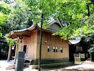 富田八幡神社の本殿・本堂