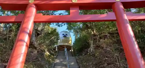 鷲子山上神社の鳥居