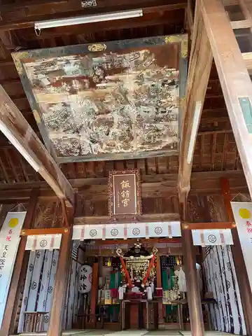 諏訪神社の本殿・本堂