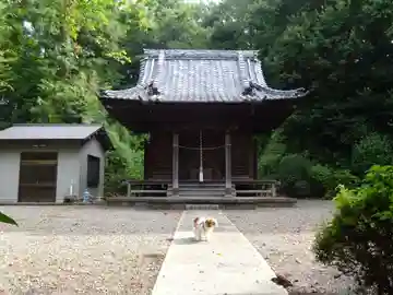 杉山社の本殿・本堂