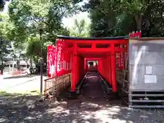 丸山神明社の鳥居