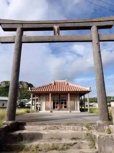 十山神社の鳥居