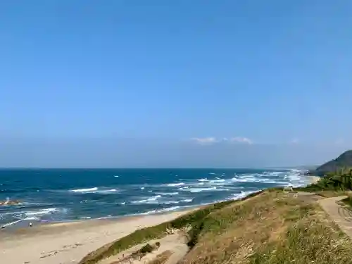 稲佐の浜　弁天島(島根県)