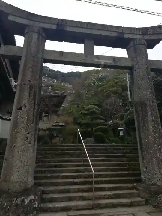 水神神社の鳥居