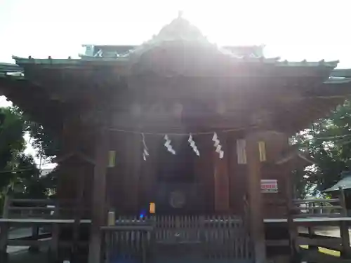 諏訪神社の本殿・本堂