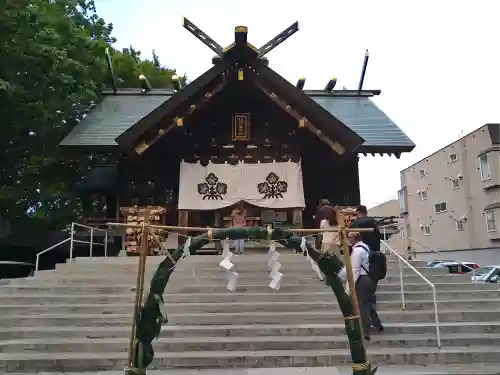 札幌諏訪神社の本殿・本堂
