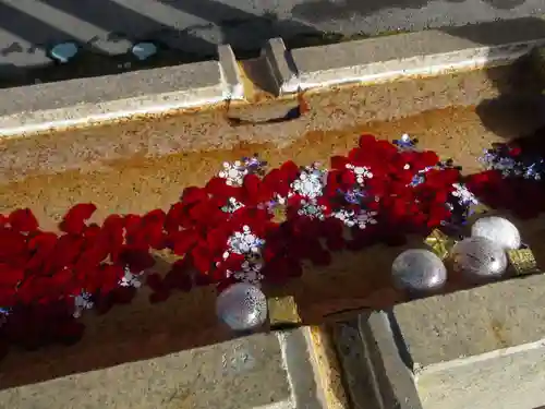 長野縣護國神社の手水舎