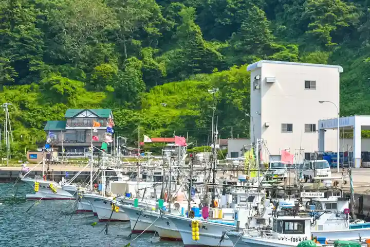 尻岸内八幡神社のお祭り