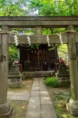 赤坂氷川神社の鳥居