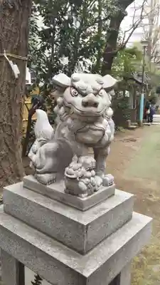 銀杏岡八幡神社の狛犬