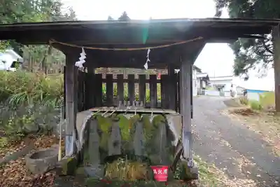 山家神社の手水舎