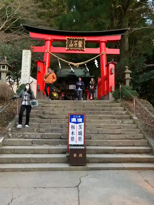 鷲子山上神社の鳥居