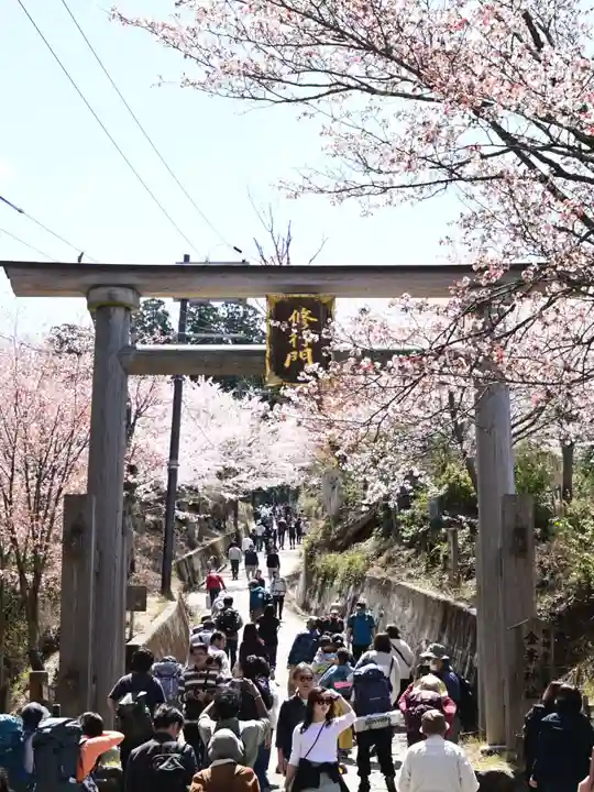 金峯神社(吉野町)の鳥居