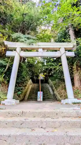 道野辺八幡宮の鳥居