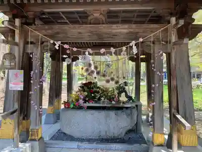 彌彦神社　(伊夜日子神社)の手水舎