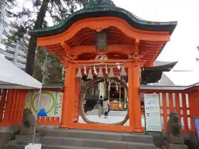 榴岡天満宮の山門・神門