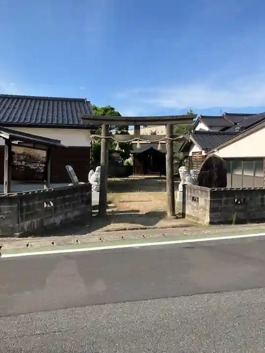 大内神社の鳥居