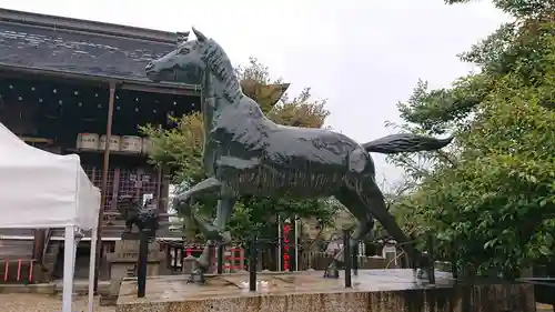 京都乃木神社の狛犬