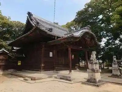 小針神明社の本殿