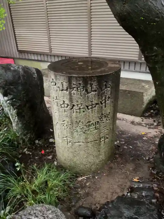 中嶋宮(旧八剱社)の鳥居