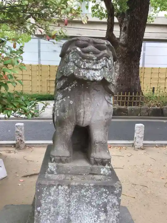 葛飾八幡宮の狛犬