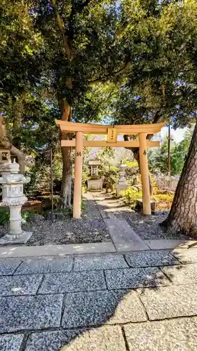 菊田神社の鳥居