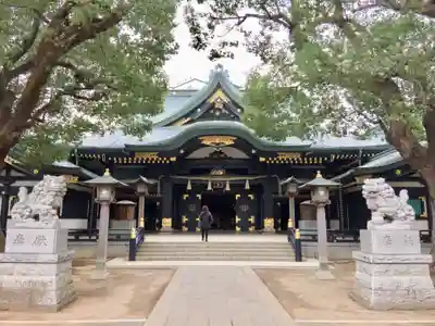 穴八幡宮の本殿・本堂