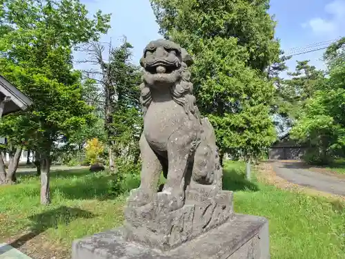 新十津川神社の狛犬