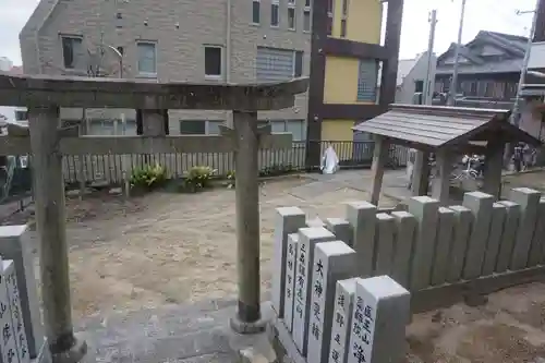 北野青龍神社／三森稲荷神社の鳥居