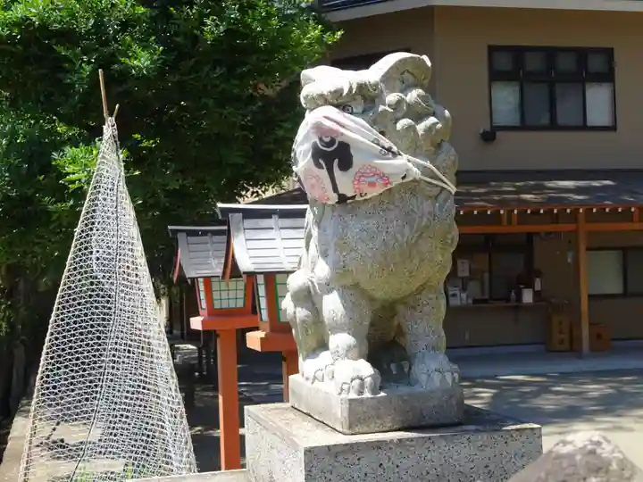 瀬戸神社の狛犬