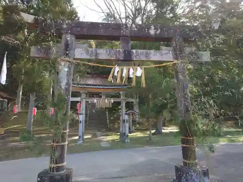 鵜羽神社の鳥居