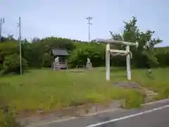 神社(名称不明)の鳥居