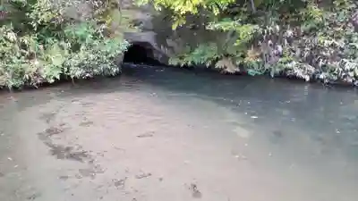 戸ノ口堰水神社の周辺