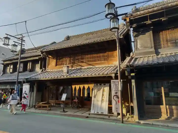 川越熊野神社の周辺