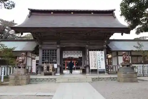 大洗磯前神社の山門・神門