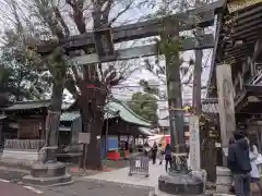 湯島天満宮の鳥居