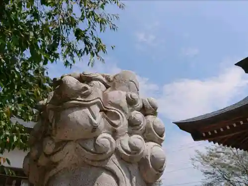 結城諏訪神社の狛犬