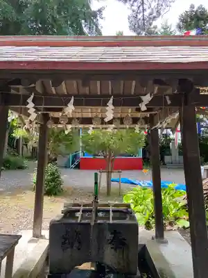 船魂神社の手水舎