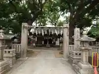 天神社(桑津天神社)の山門・神門