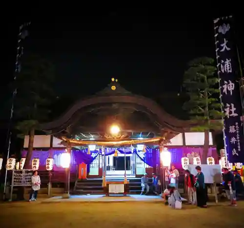 大浦神社の本殿・本堂