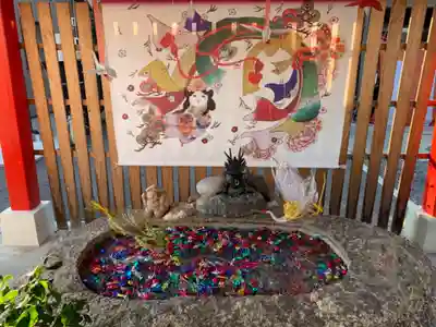 別小江神社の手水舎