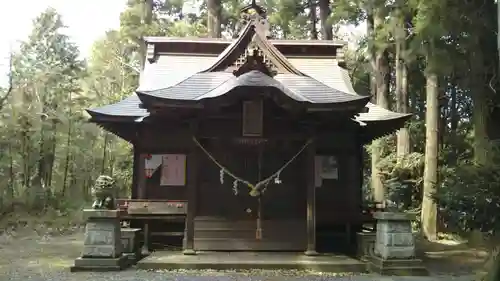 風隼神社の本殿