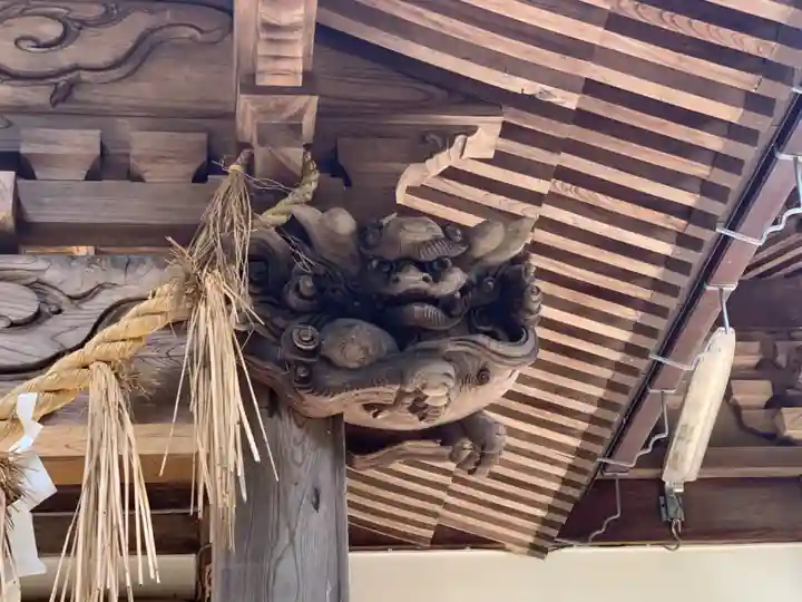 番場神社の芸術