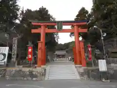 龍田大社の鳥居