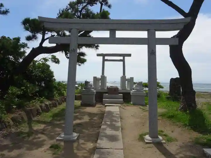 森戸大明神(森戸神社)の鳥居