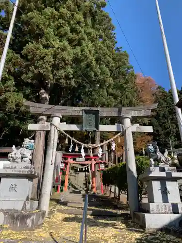 鏑八幡神社の鳥居