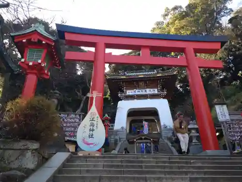 江島神社の鳥居