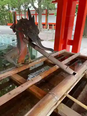 熊野速玉大社の手水舎