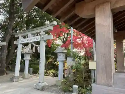 多摩川浅間神社の鳥居