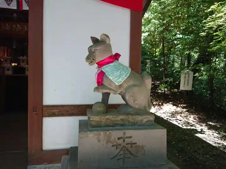 宝登山神社の狛犬